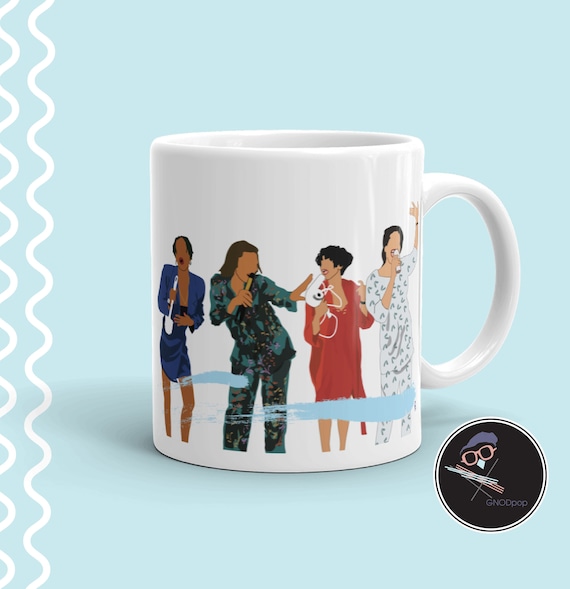 Living Single Coffee Mug, Friendship Gift , Feminist Coffee Mug, Gift for Coworker, Funny Unique Gift for Friend, Gift for Sister, 90s TV