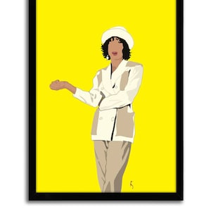 Fresh Prince of Bel Air Poster - Hilary Banks,Christmas Gift Birthday Present TV Poster - 90&#39;s Poster, Wall art, Pop Art, Tv Art, Black Art