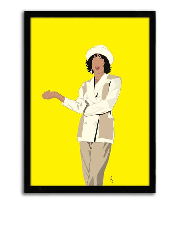 Fresh Prince of Bel Air Poster - Hilary Banks,Christmas Gift Birthday Present TV Poster - 90's Poster, Wall art, Pop Art, Tv Art, Black Art