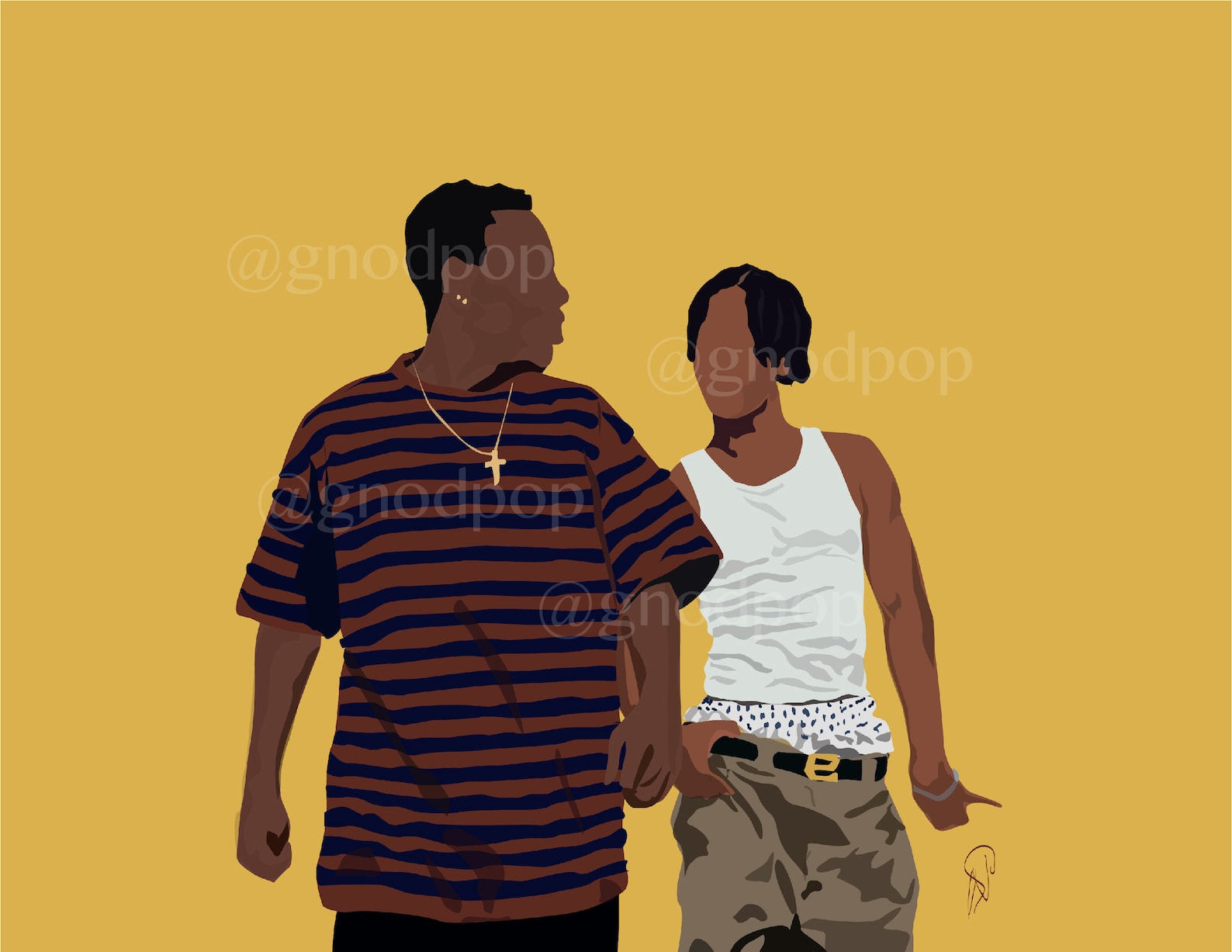 Menace to Society Art Print Poster 90s Movie Poster Classic Etsy