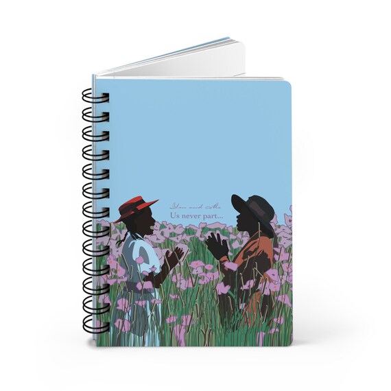 Sisters Ruled Notebook, The Color Purple,  Writer's Journal, Gift for Writer, Gift for Sister, Gift for Aunt, Gift For Mother, Black Girls