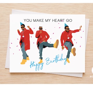 Funny Modern Meme Birthday Day Card, Omarion Challenge Birthday Card Marito, Boyfriend Love Card Moglie Fidanzata -