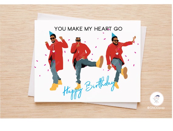 Funny Modern Meme Birthday Day Card, Omarion Challenge Birthday Card Husband, Boyfriend Love Card Wife Girlfriend -