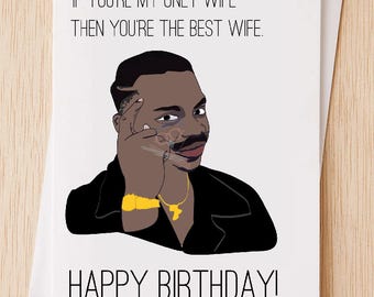 Buy Roll Safe Meme Happy Birthday Card, Funny Happy Birthday Card