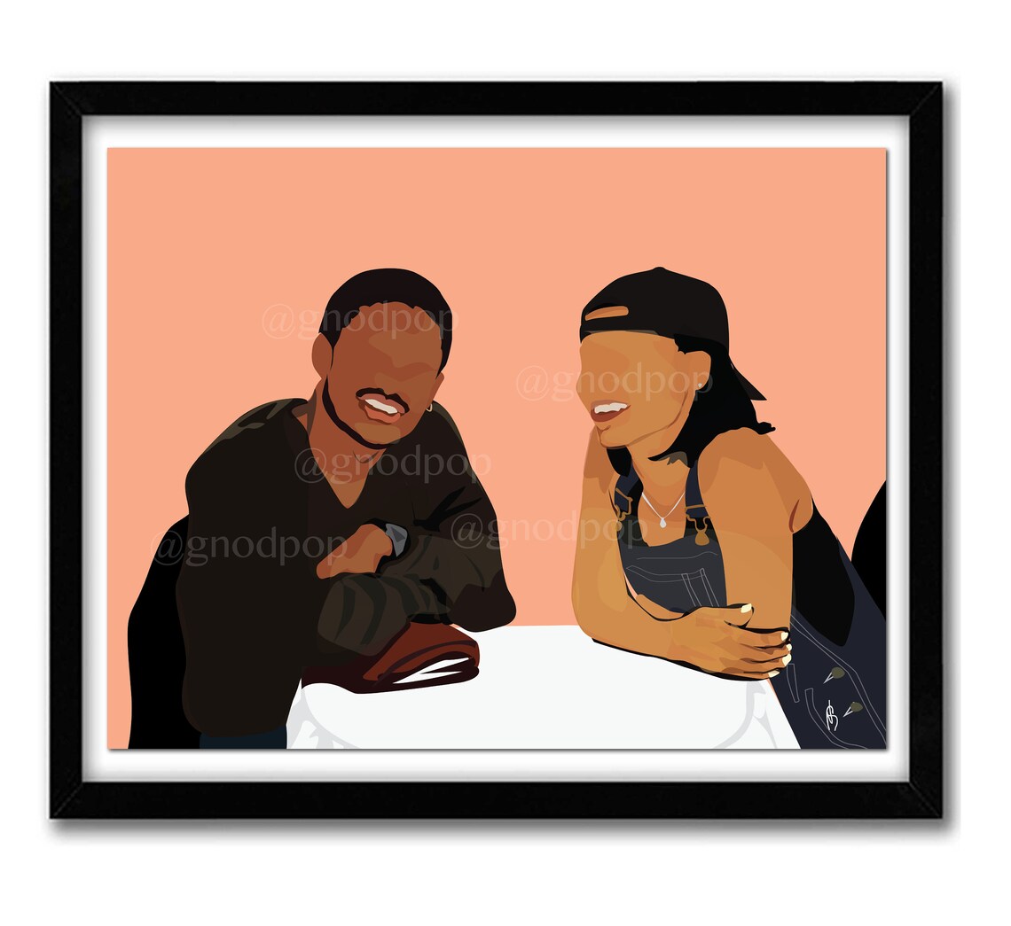 Love Jones Art Print Poster 90's TV Classic TV Show Etsy