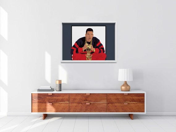 The GOAT Jay-z, Hip Hop Art Print Poster, Office, Home Decor, Black Art Print, Rap Art, African American Art, Christmas Gift,  Birthday gift