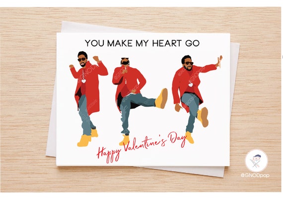 Funny Modern Meme Valentines Day Card, Omarion Challenge Valentines Card Husband, Boyfriend Love Card Wife Girlfriend -