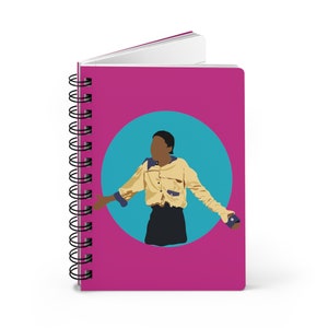 Writer&#39;s Journal, Lorraine Hansberry Notebook, Gift for Writer, Gift for Sister, Mother, Blank Notebook Inspirational Writing Journal