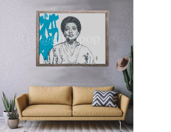The Master's Tool - Audre Lorde Print Poster, Black Queer LGBTQ Womanist Feminist Art,  Christmas  Gift Friend Home Office Art, Dorm art