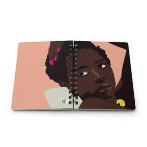 Black Girl In the Sun Notebook Writer&#39;s Journal, Black Girl Magic Notebook, Gift for Writer, Gift for Sister, Gift for Girlfriend, Books