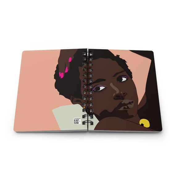 Black Girl In the Sun Notebook Writer's Journal, Black Girl Magic Notebook, Gift for Writer, Gift for Sister, Gift for Girlfriend, Books