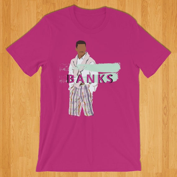 Banks T- Shirt, The Fresh Prince Carlton Banks Classic TV 90's T-Shirt, 80's T-Shirt, Gift for Boyfriend