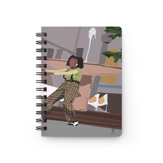 Writer's Journal, Moesha Notebook, Gift for Writer, Gift for Sister, Mother, Blank Notebook Inspirational Custom Writing Journal