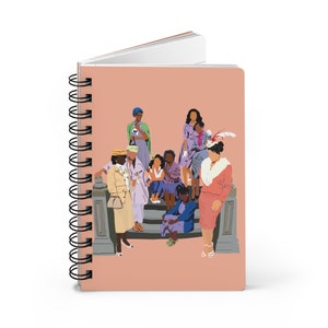 The Women of Brewster Place, Unique Writer&#39;s Journal Notebook, Feminist Gift, Gift for Writer, Gift for bff, Gift Wife, Personalized Journal