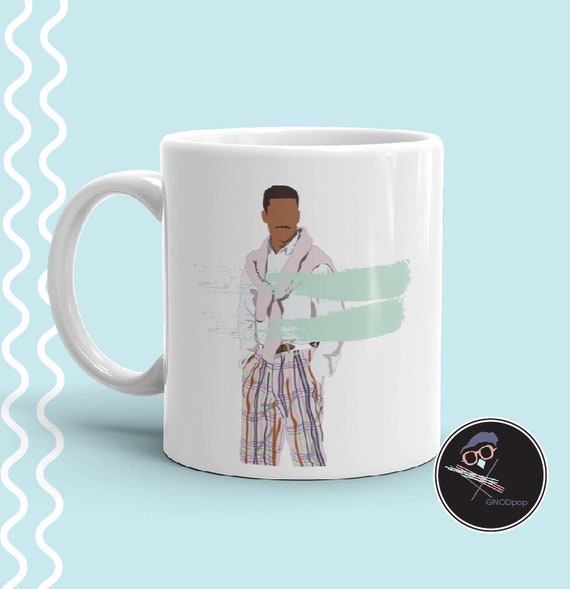 Fresh Prince of Bel Air Poster Coffee Mug- Carlton Banks Fresh, Classic TV 90's hip hop Mug, Gift for Husband, Gift for Coworker,