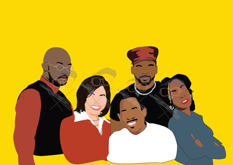 Classic TV Poster Martin TV Show 90's Poster Hip Hop Etsy UK