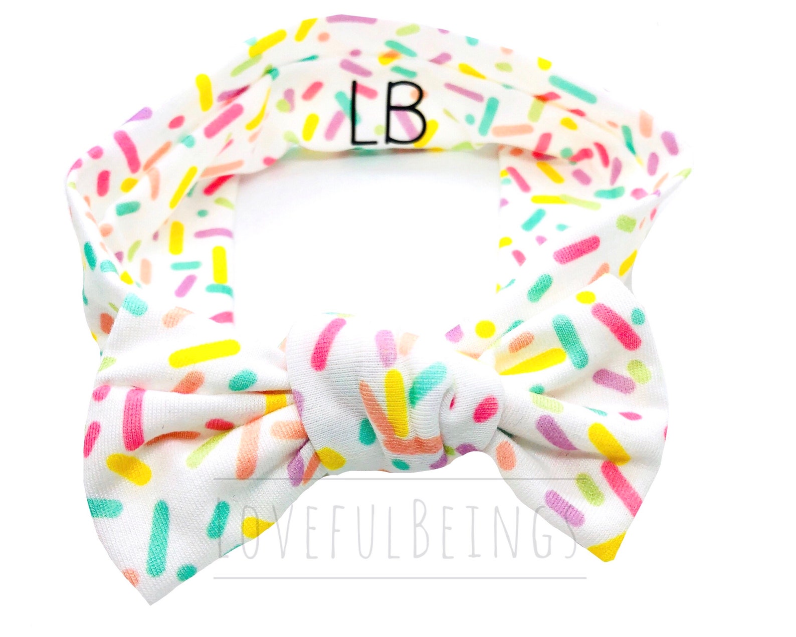 Colorful Sprinkles Headband for All Ages Stretchy Soft and Etsy