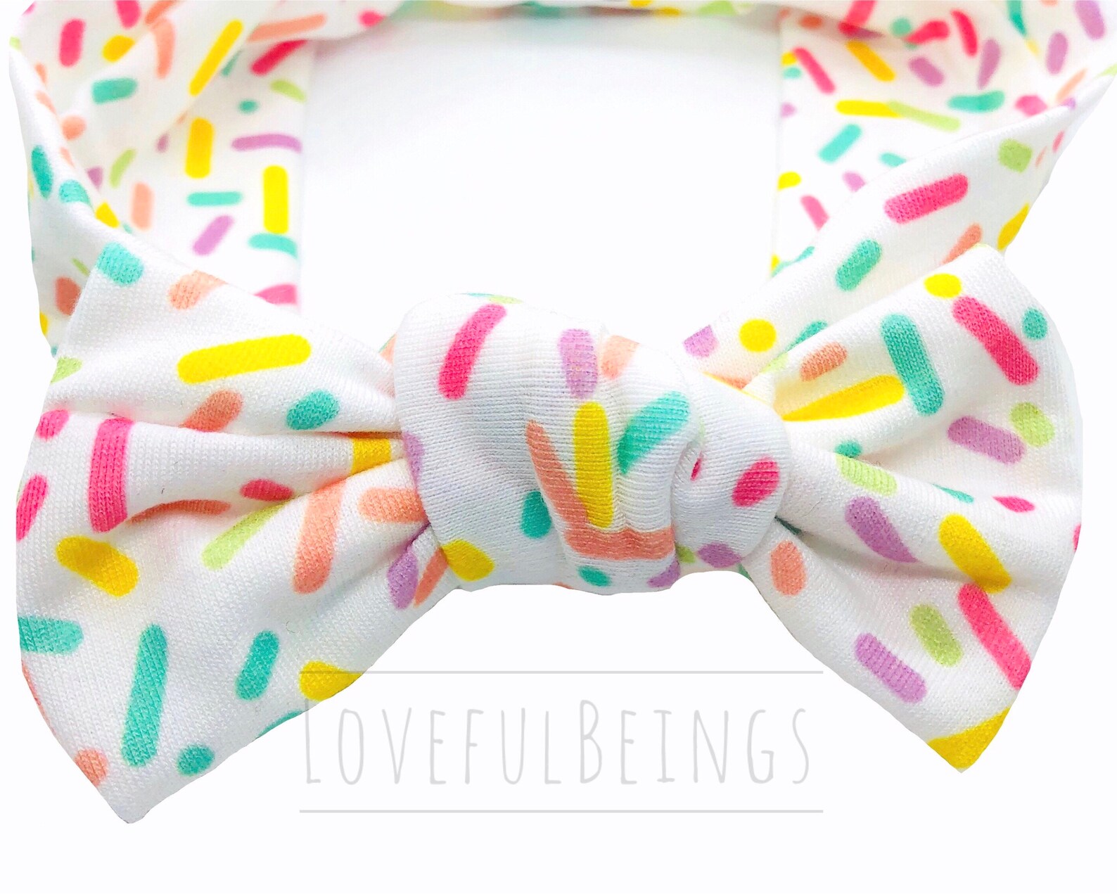 Colorful Sprinkles Headband for All Ages Stretchy Soft and Etsy