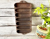 Vintage Cast Iron Cornbread Pan - Junior Krusty Korn Kob Wagner Ware