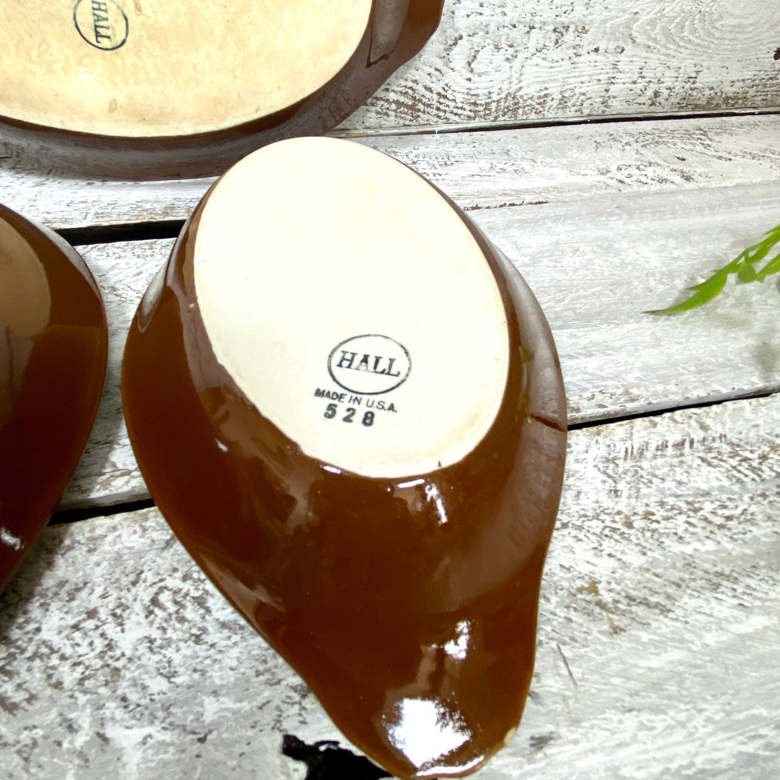 Vintage Hall Oval Au Gratin Dishes Group of Three Hall Au Etsy