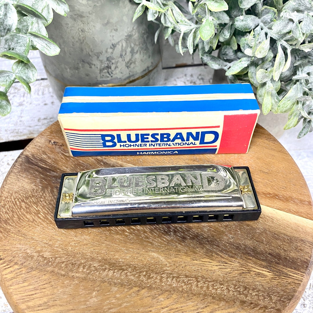 Vintage Bluesband Hohner International Harmonica in the Etsy
