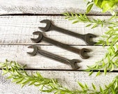 Vintage Group of Wrenches - Indestro Chicago - Forged Steel