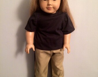 18-inch Doll Clothes - Pants & T-shirt - FREE U.S. SHIPPING