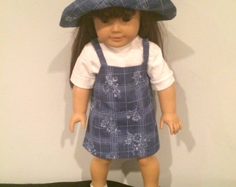 18-inch Doll Clothes -  Jumper, T-shirt, Hat & Sandals - FREE U.S. SHIPPING