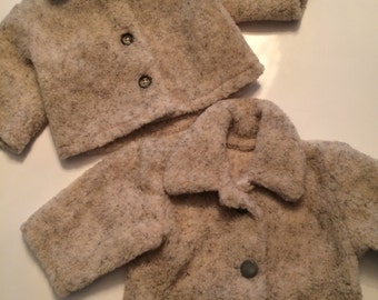 18-inch Doll Clothes - Fleece Jacket - FREE U.S. SHIPPING