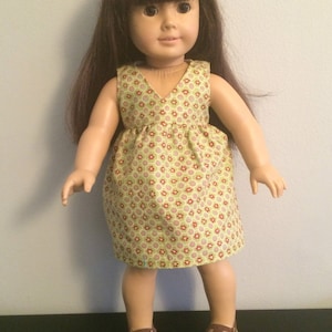 18-inch Doll Clothes - Sun Dress & Sandals - FREE U.S. SHIPPING