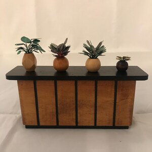 Dollhouse Miniature Plants, 1:12 scale - FREE U.S. SHIPPING