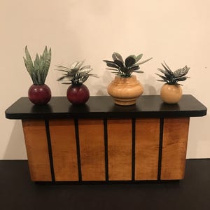 Dollhouse Miniature Plants, 1:12 scale - FREE U.S. SHIPPING