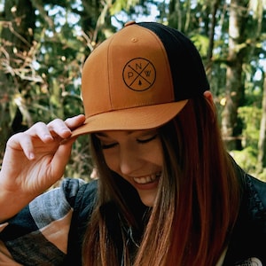 Iconic PNW Pride Mesh Trucker Hat - 7 Colors, Pacific Northwest Snapback Cap for Outdoor Adventures