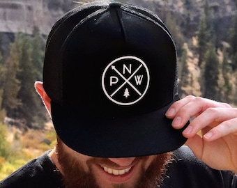 PNW Pride Trucker Hat: Pacific Northwest Snapback Cap