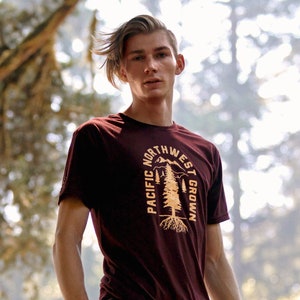 Pacific Northwest Grown Unisex Graphic Tee - PNW Roots Representation - Everyday Comfort