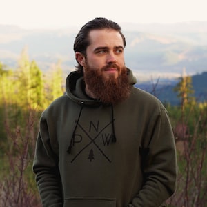 The Original PNW Pride Hoodie Sweatshirt Durable, Cozy, and Stylish Rep the Pacific Northwest's Most Iconic Logo Available in 3 Colors image 1