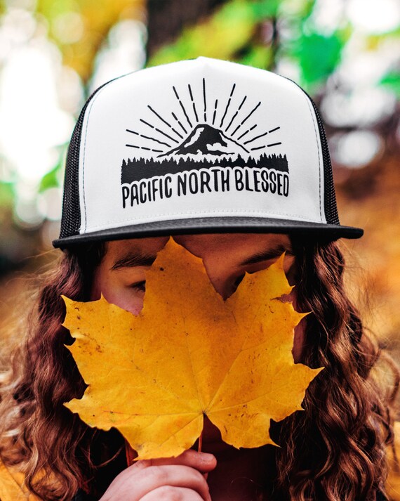Pacific North Blessed Five Panel Mesh Adjustable Trucker Hat one