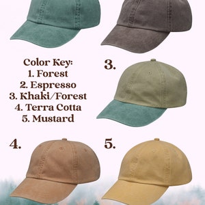 Dang, I Love Fungi DILF Six Panel Adjustable Unstructured Patch Hat One Size Fits Most Made for all you fun-guys and fun-girls image 4