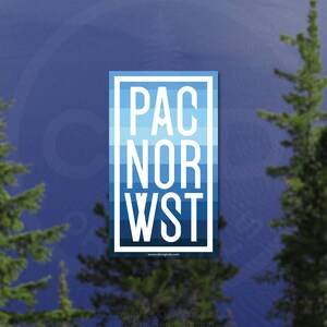 May include: A blue and white sticker with the text "PAC NOR WST" and the website "www.cdoriginals.com".