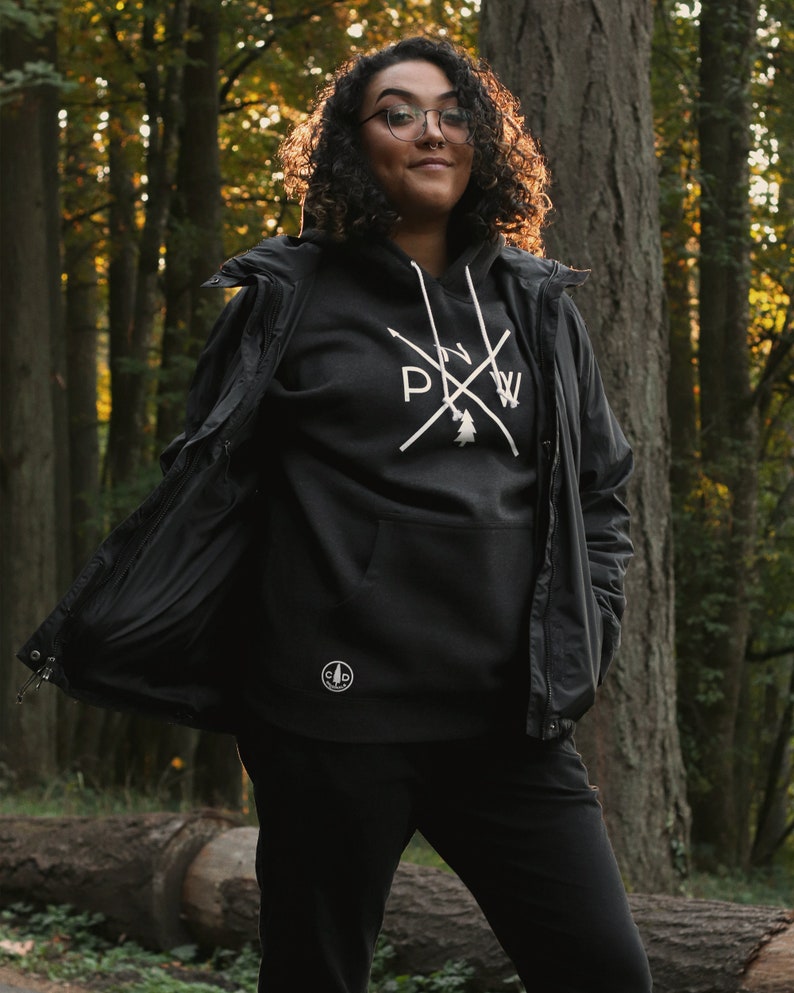 The Original PNW Pride Hoodie Sweatshirt Durable, Cozy, and Stylish Rep the Pacific Northwest's Most Iconic Logo Available in 3 Colors image 8
