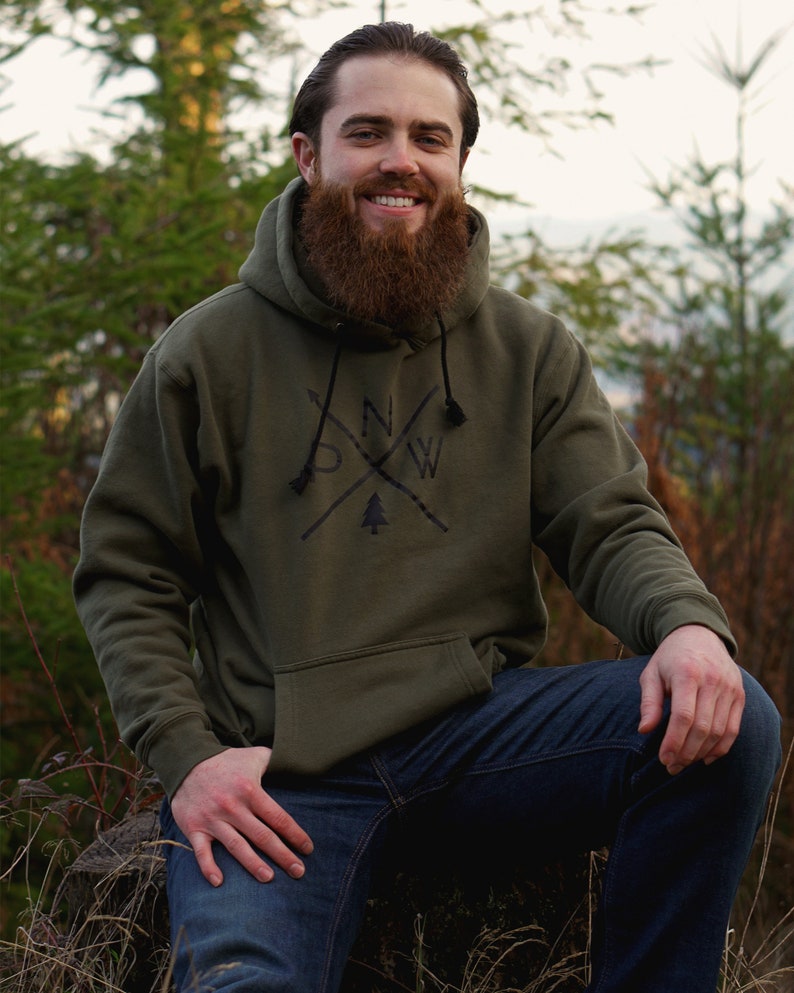 The Original PNW Pride Hoodie Sweatshirt Durable, Cozy, and Stylish Rep the Pacific Northwest's Most Iconic Logo Available in 3 Colors image 4