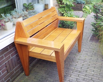 オランダのデザイン DIY 建設計画 ガーデンベンチ