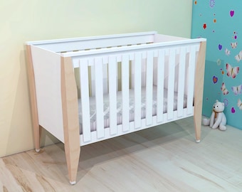 Plan de construcción de bricolaje de diseño holandés para una cuna y una habitación infantil