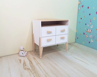 DIY Baby Dresser & Changing Table – Build Your Own Nursery Storage – Woodworking Plan (PDF)