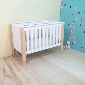 Baby Crib DIY woodworking Plan / Dutch Design &quot;Leon&quot;