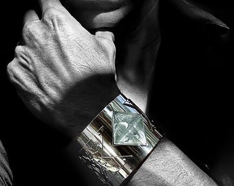 Power Rangers Dino Thunder metal wrist cuff morpher replica White Ranger