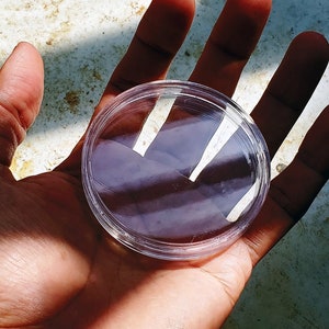 Clear case for your 2.5" Henshin Vault metal challenge coins