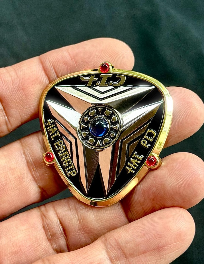 Mini Timeranger Blue Power Rangers Time Force Pin Gift Mini Badge Lapel Pin Gift for ...