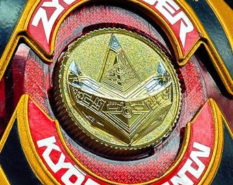 93 Zeo Dragonzord Hybrid Power Coin Solid Metal Gift for Bandai