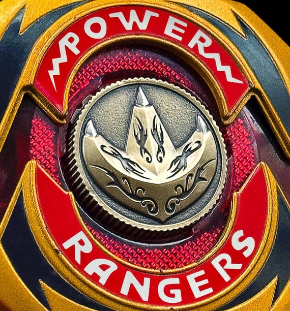93 Dragonzord Power Coin Solid Metal Gift for Bandai 1993 Mighty